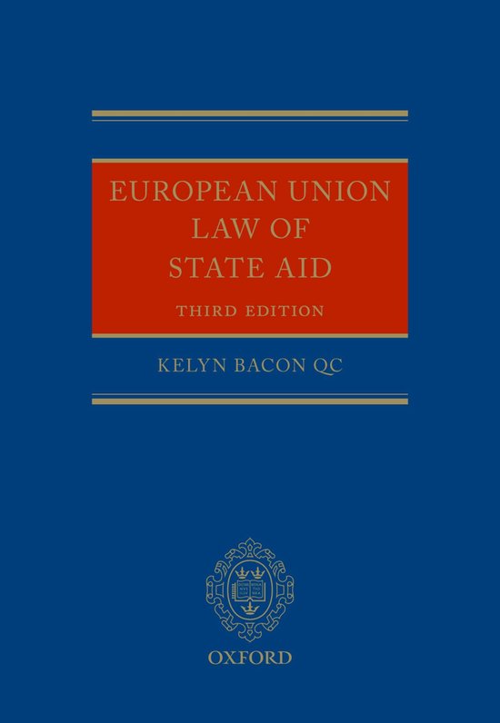 European Union Law of State Aid - cover