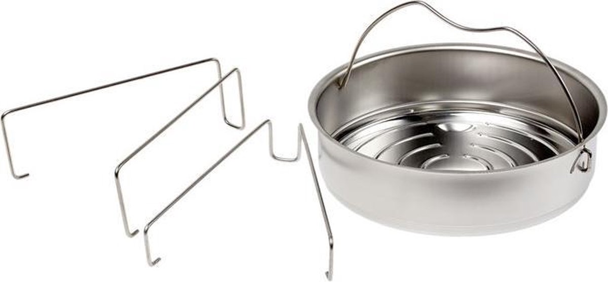 Fissler Vitavit / Vitaquick Inzet met Driepoot, 22cm