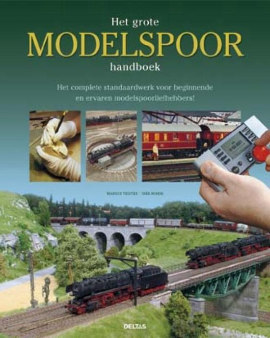 Cover van het boek 'Modelspoordhandboek' van Dirk Rohde