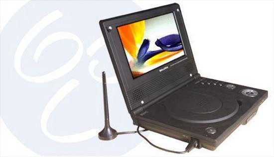 Salora DVP7025DVBT Portable DVD-speler met hybride TV-tuner | bol
