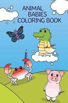 Animal Babies Coloring Book