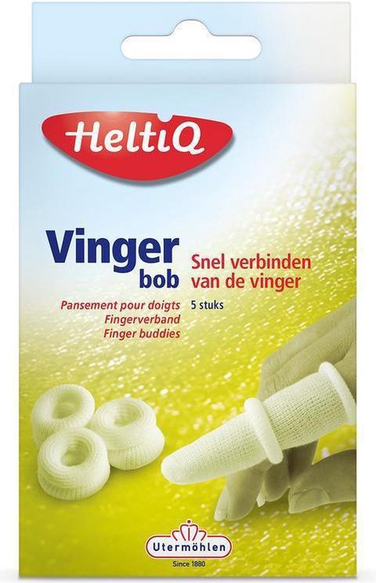 Goedkoopste Heltiq Vingerbob doosje 5 Stuks