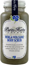 Purity Herbs - Hekla vulkanische bodyscrub - 100% natuurlijk scrubzout met Vulcanische as en IJslandse kruiden- 180 gr