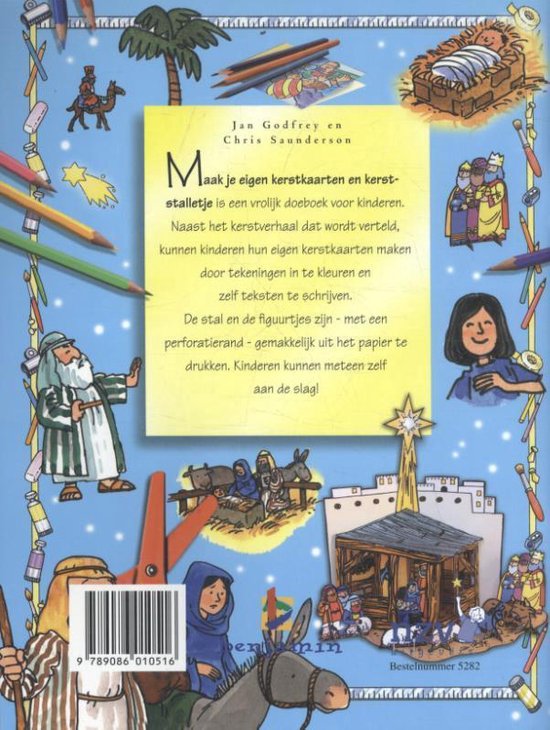 Maak je eigen Kerstkaarten en kerststalletje, Jan Godfrey