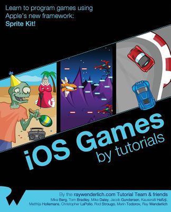 IOS Games by Tutorials - cover