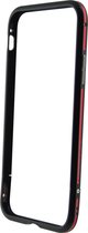 Ksix - Aluminium Bumper voor Iphone X - Zwart en Rood