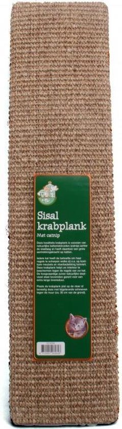 Sisal Krabplank Met Pluche 63cm | bol.com