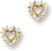 Huiscollectie 4010175 Gouden hartjes oorbellen
