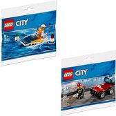 LEGO City bundel 30361+30363 in één pakket (polybags)