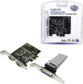 LogiLink PC0033 Intern Serie interfacekaart/-adapter