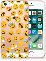 iPhone SE | 5S Uniek TPU Hoesje Emoji's