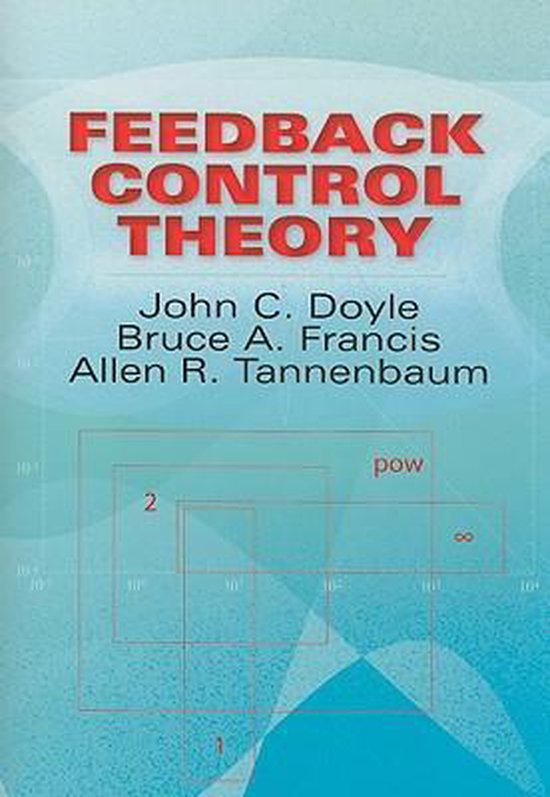 Feedback Control Theory 9780486469331 John C Doyle Boeken bol