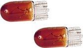Sumex Autolampen T10 12 Volt 5 Watt Oranje 2 Stuks