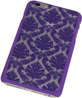Apple iPhone 6 Plus Hardcase Brocant Vintage Purple - Coque arrière Bumper Sleeve