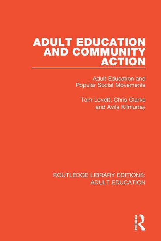Routledge Library Editions: Adult Education - Adult Educatio ... - cover