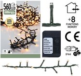 Clusterverlichting / Kerstverlichting / Kerstboomverlichting / Lichtsnoer - Extra Warmwit - 11 Meter