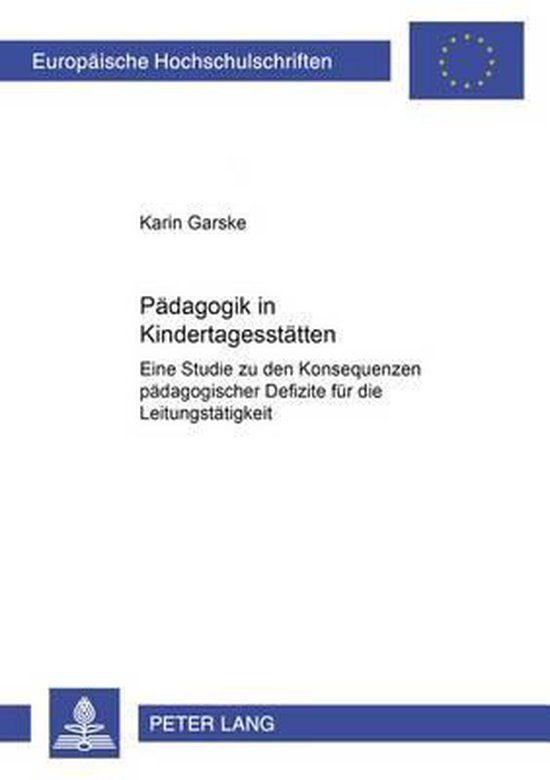 Pädagogik in Kindertagesstätten - cover