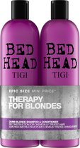 Tigi Dumb Blonde Shampoo & Conditioner Duo - 1500ml
