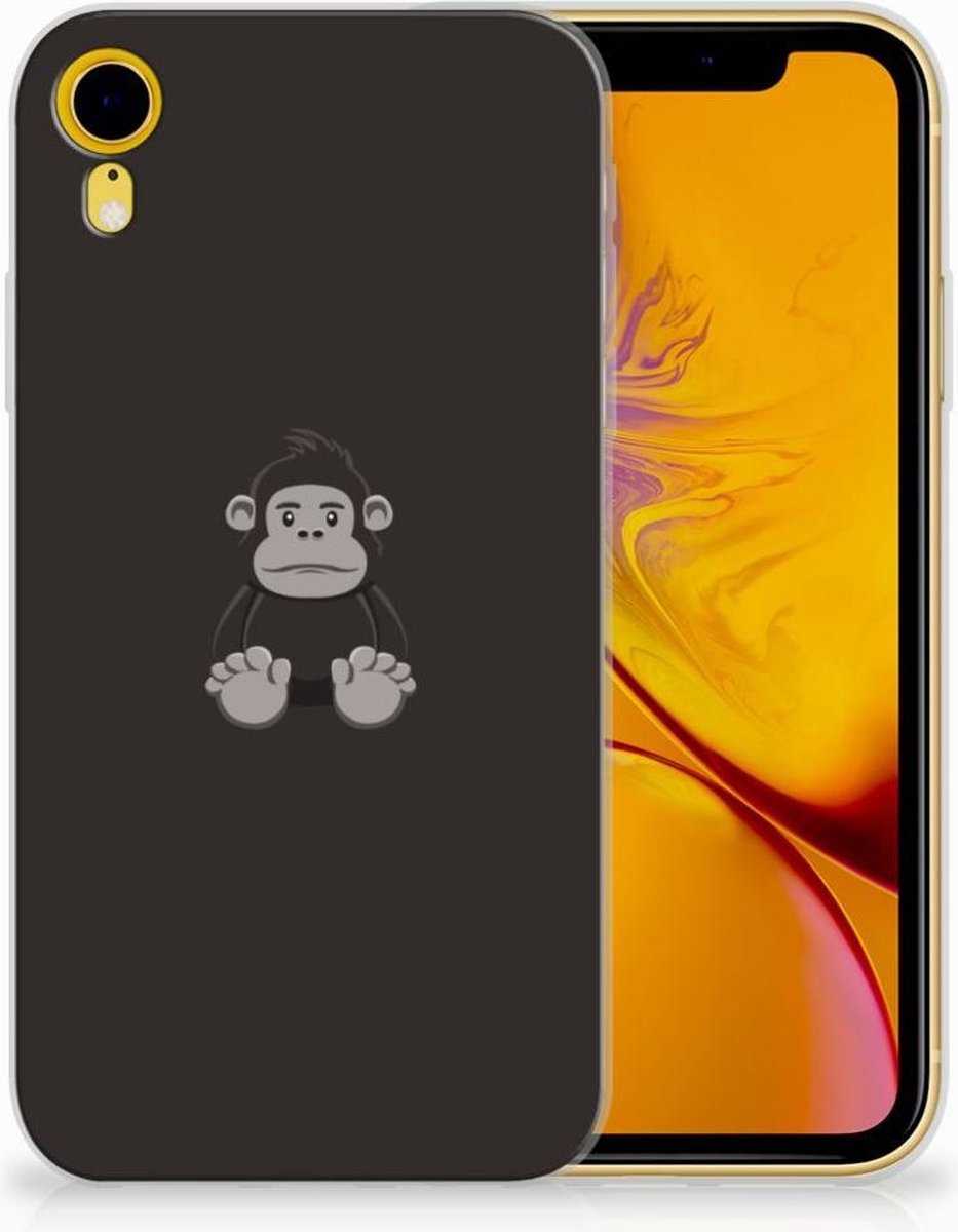 Apple iPhone Xr Telefoonhoesje met Naam Gorilla