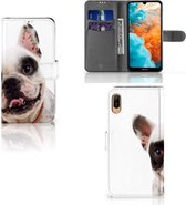 Huawei Y6 (2019) Telefoonhoesje met Pasjes Franse Bulldog