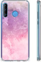 Huawei P30 Lite Back Cover Pink Purple Paint