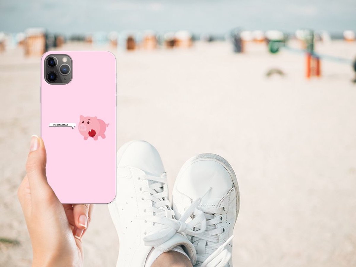 Apple iPhone 11 Pro Max Telefoonhoesje met Naam Pig Mud