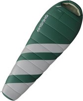 Husky mummyslaapzak Magnum New -15°C 220 x 85 cm - Groen/Grijs