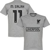 Liverpool Salah Team T-Shirt - Grijs - XXL