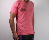 Legend Sports Dryfit Sportshirt Melange Rouge Taille S