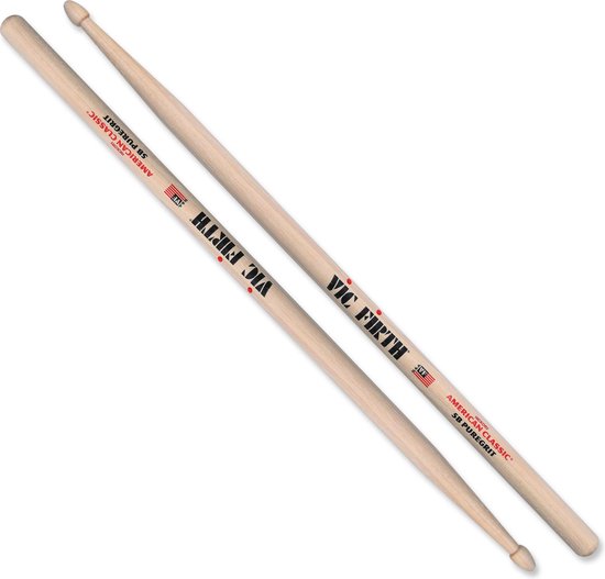 VicFirth American Classic Pure Grit 5BPG Drumsticks bol