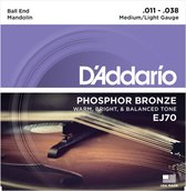 D'Addario EJ70 snaren set voor mandoline 011 - 038