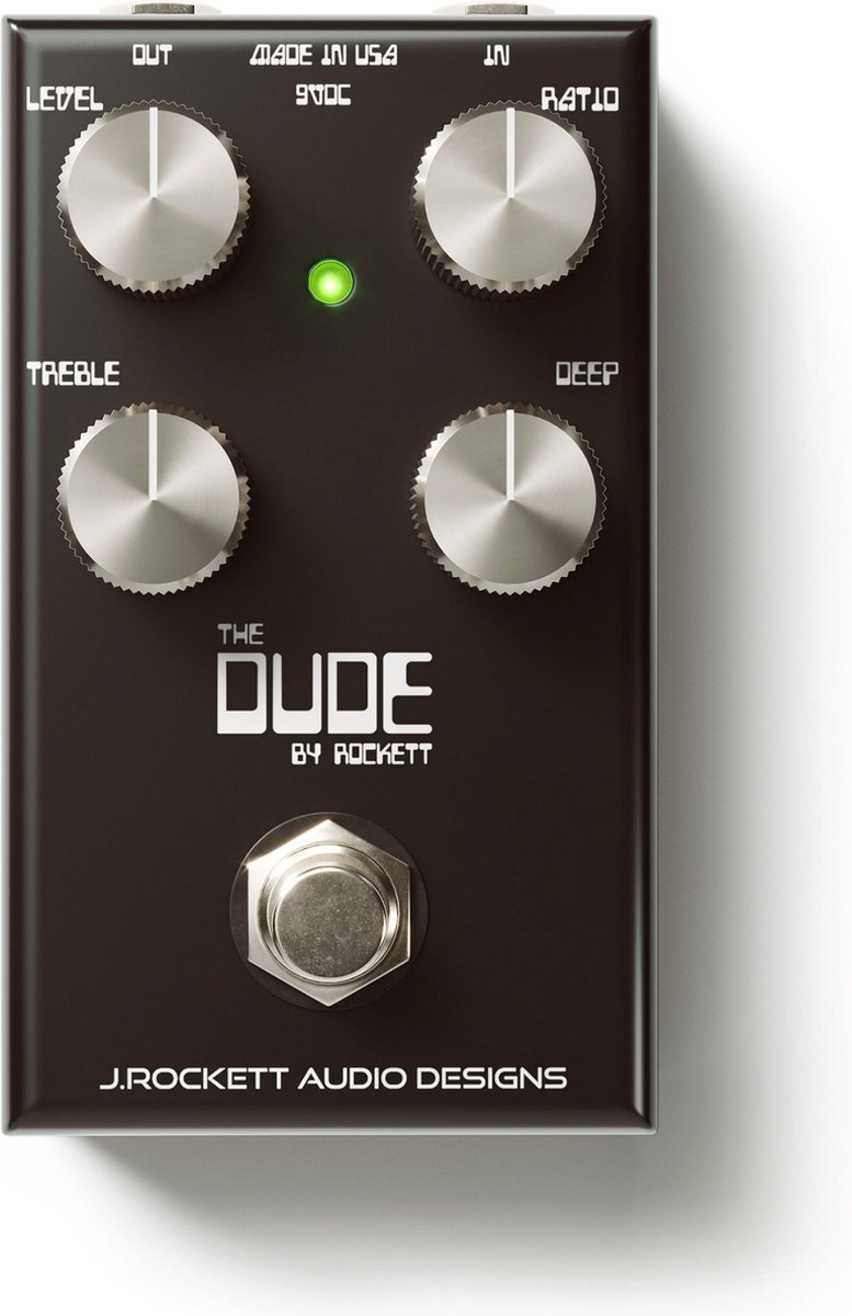 J. Rockett The Dude V2 overdrive effectpedaal