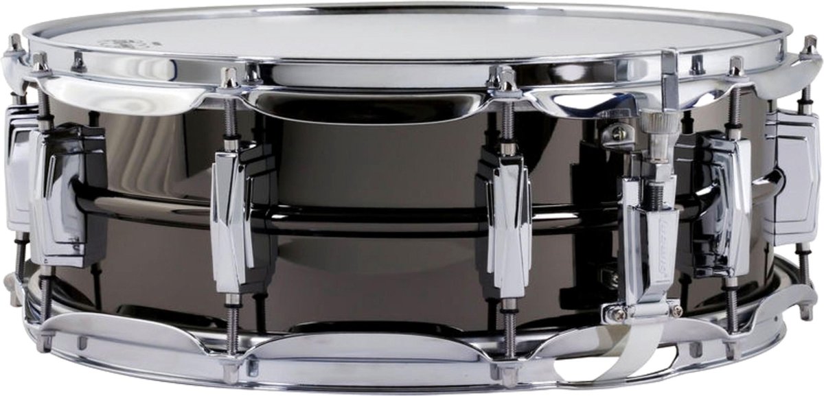 Ludwig zwart Beauty Snare LB416, 14"x5", Brass - Snare drum