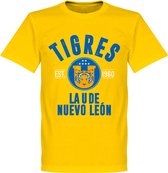 Tigres UANL Established T-Shirt - Geel - XL