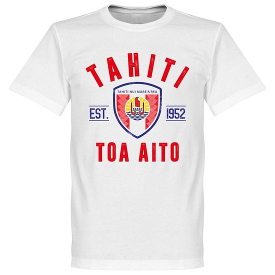 Tahiti Established T-Shirt - Wit  - XS