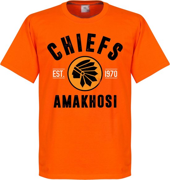 Kaizer Chiefs Established T-Shirt - Oranje - S