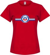 Chili Dames T-Shirt - Rood - M