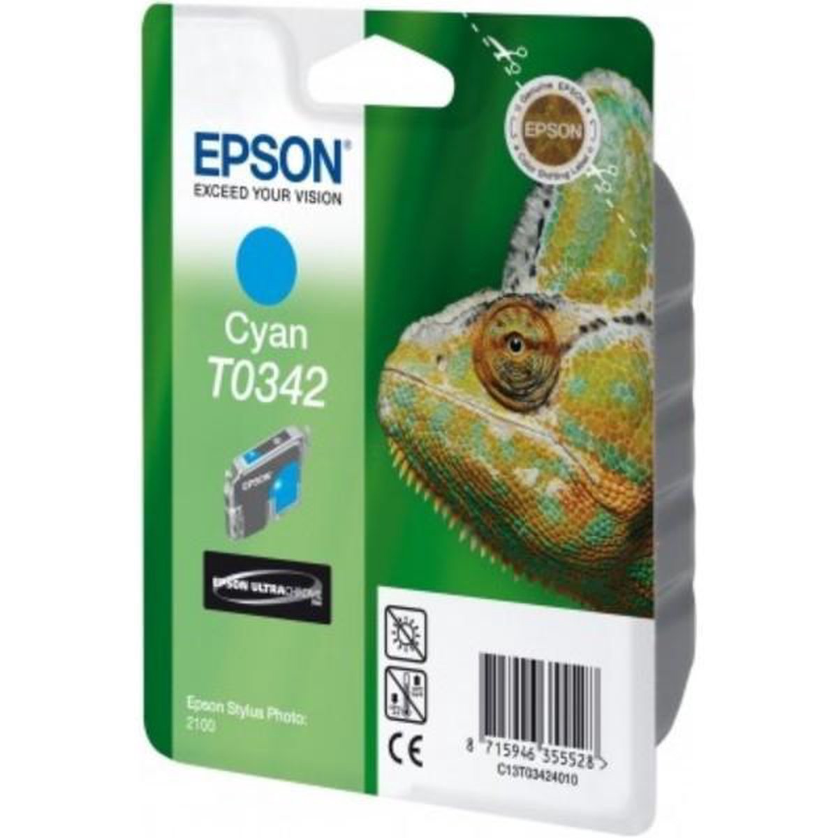 Epson T0342 - Inktcartridge / Cyaan