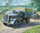 Zvezda - German 3t Truck (Zve6126) - modelbouwsets, hobbybouwspeelgoed voor kinderen, modelverf en accessoires