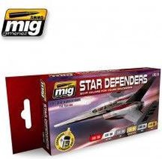 Mig - Star Defenders Sci-fi Colors (Mig7130) - modelbouwsets, hobbybouwspeelgoed voor kinderen, modelverf en accessoires