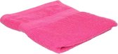 Serviette abordable rose fuchsia 50 x 100 cm 420 grammes - Serviettes de bain en textile pour salle de bain