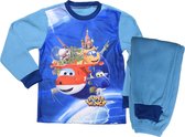 Super Wings Pyjama Fleece Jongens Lichtblauw Maat 110