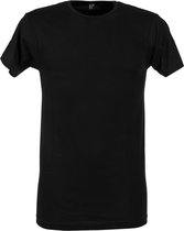 Alan Red - Derby O-Hals T-Shirt Black (2Pack) - L - Regular-fit