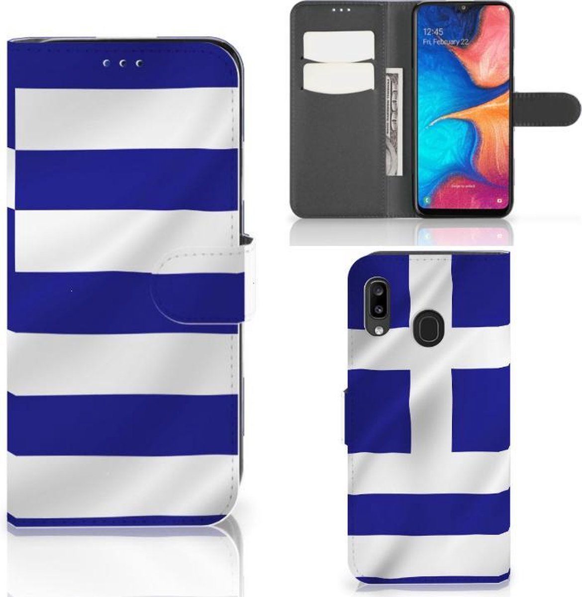 Samsung Galaxy A30 Bookstyle Case Griekenland