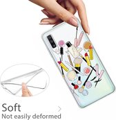 Samsung Galaxy A70 - hoes, cover, case - TPU - Make up