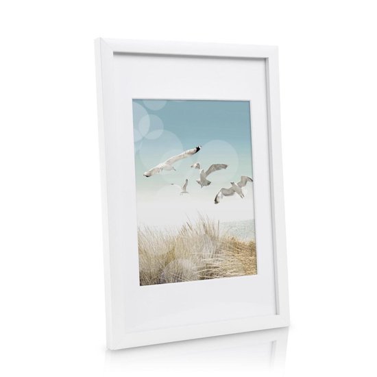 Bomoe Ocean Set Van 12 Fotolijsten Houten Picture Fr 12 X 13x18cm Fotolijst Zwart Van Hout Met Kunststof Glas   Metalen Ophanging Standaard Passepartout 1215502264
