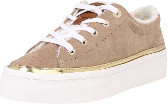 Tommy Hilfiger sneakers laag cosy lace suede sneaker Wit-42 | bol.com