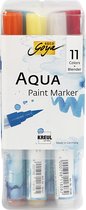 SOLO GOYA Aqua Paint Marker Display, 12 stuks, kleuren assorti