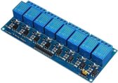 12VDC Relais board 8-kanaals