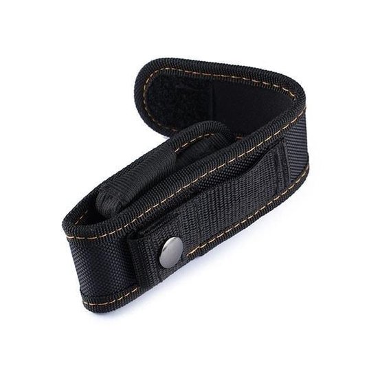 Nylon Zaklamp Holster - 360° Bag Houder met Riem voor LED